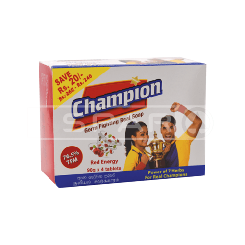 CHAMPION Germ Fighting Soap Red Energy Eco Pack