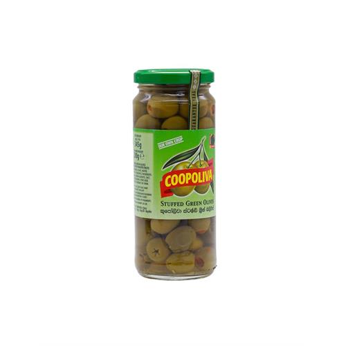 COOPOLIVA Stuffed Green Olives, 345g