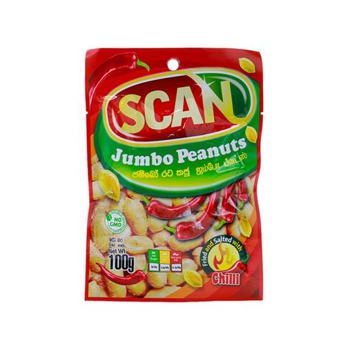 SCAN Chillie Peanuts, 100g