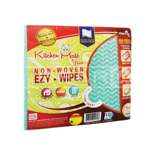 KITCHEN MADE Ezy Wipes Handy Pack, 10's