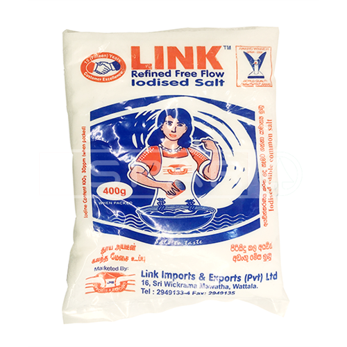LINK Free Flow Salt, 400g
