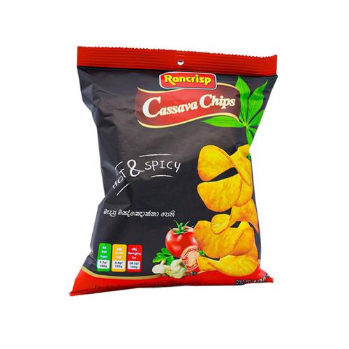 RANCRISP Cassava Chips Hot 0026 Spicy, 100g