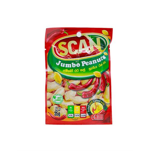 SCAN Chilli Peanuts, 35g