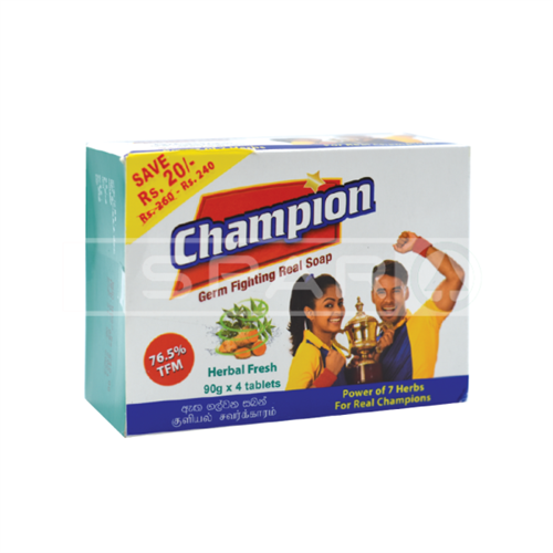 CHAMPION Germ Fighting Soap Herbal Eco Pack