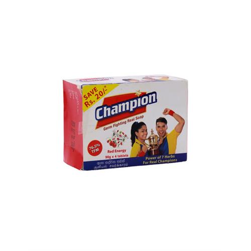 CHAMPION Germ Fighting Soap Red Energy, 90g