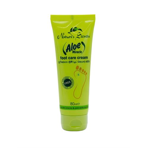 NATURE'S SECRETS Foot Care Cream Aloe Miracle, 80ml