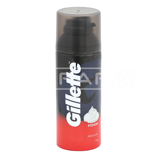GILLETTE Shaving Foam Regular, 196ml