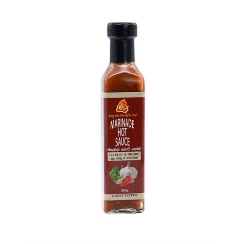 GINDARA Marinade Sauce Garlic and Herbs, 260g