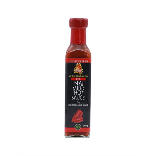 GINDARA Nai Miris Hot Sauce Garlic, 260g