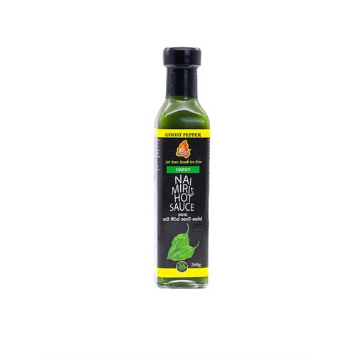 GINDARA Nai Miris Hot Sauce Green, 260g