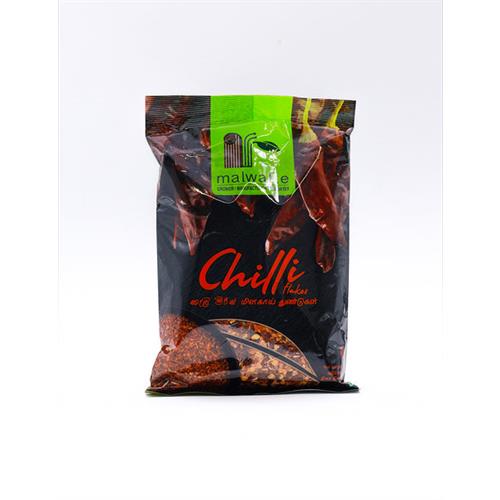 MALWATTE Hot Chilli Flakes, 100g