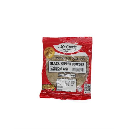 MC CURRIE Black Pepper Powder, 100g