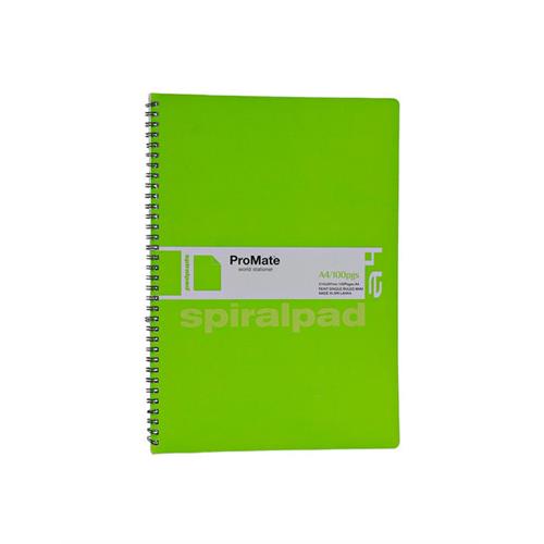 PROMATE Book A4 Spiral Long, 100pg