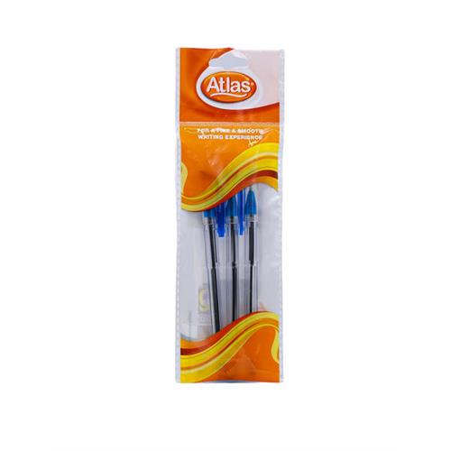 ATLAS Pen Chooty Assorted, 3's