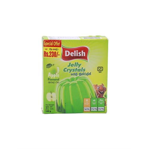 DELISH Jelly Crystal Apple, 100g