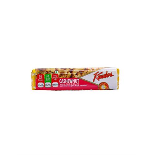 KANDOS Chocolate Bar Cashew Nut, 45g