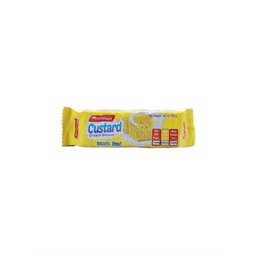 MALIBAN Biscuit Custard Cream, 100g