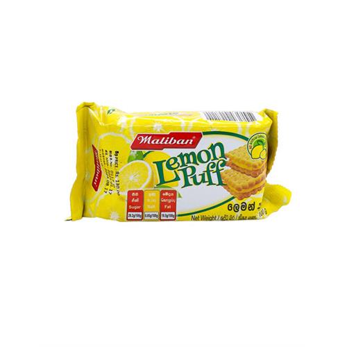 MALIBAN Biscuit Lemon Puff, 100g