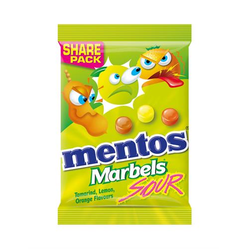 MENTOS Sour Marbles Chocolate Candy, 24.2g