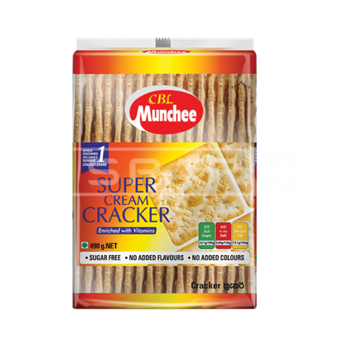 MUNCHEE Super Cream Cracker, 490g