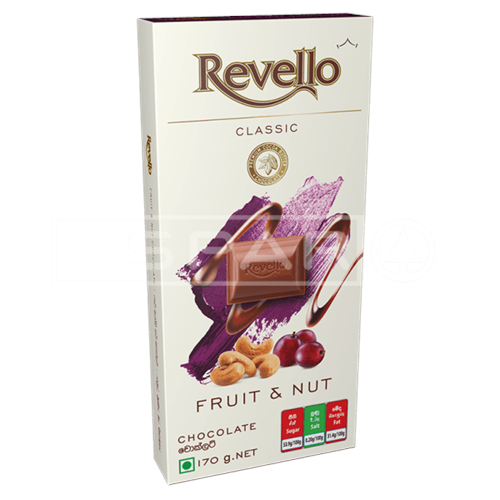 REVELLO Chocolate Fruit & Nut, 170g
