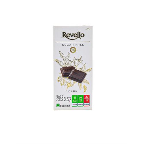 REVELLO Chocolate Sugar Free Dark, 50g