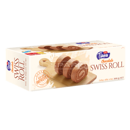 TIARA Swiss Roll Chocolate, 200g