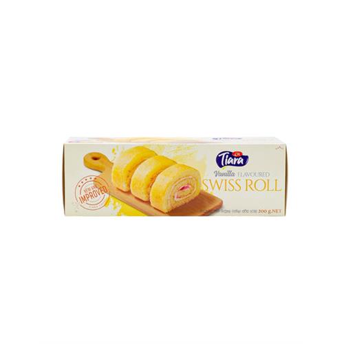 TIARA Swiss Roll Vanilla, 200g