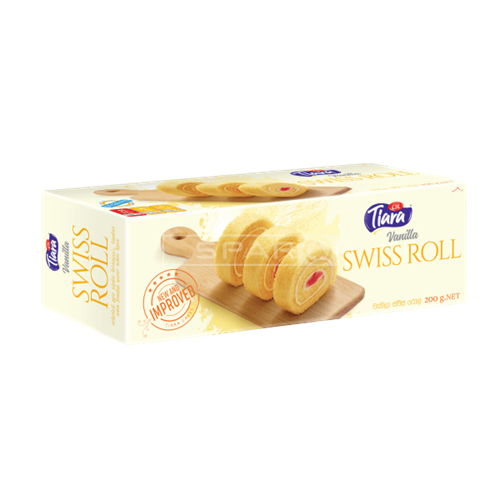 TIARA Swiss Roll Vanilla, 200g