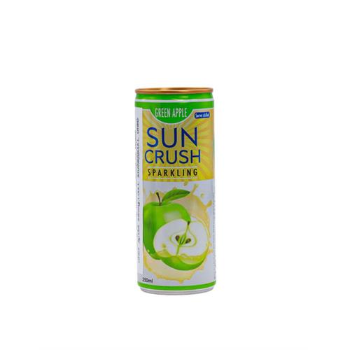 SUN CRUSH Sparkling Green Apple Drink, 250ml