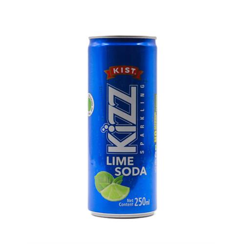 KIST Kizz Sparkling Lime Soda, 250ml