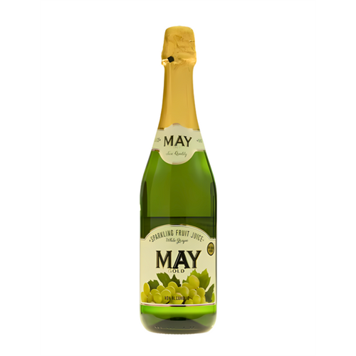 MAY Sparkling Grape Juice White Grape, 750ml