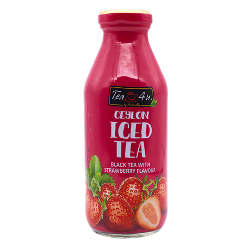 TEA 4U Black Tea Strawberry, 350ml