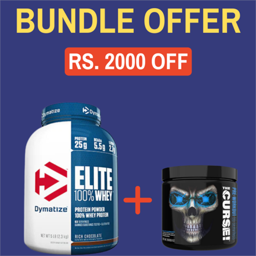 Dymatize Elite Whey & Curse Bundle Offer