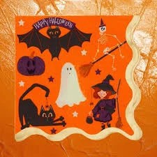 Tesco Scary Halloween Napkins (20 Pack)