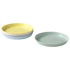 IKEA KALAS Plate, Mixed Colours