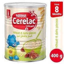 Cerelac Wheat & Dates Pieces (From 8 Months) 400g