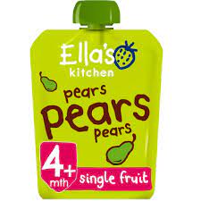 Ellas Kitchen Pears 70g