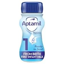 Aptamil Breastmilk Substitute Ready To Feed From Birth First Infant Milk 200ml