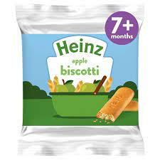 Heinz So Yummy 7+ Months Apple Biscotti 60g