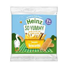 Heinz So Yummy 7+ Months Banana Biscotti 60g