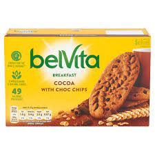 Belvita Breakfast Cocoa With Choc Chips Cookies 225g