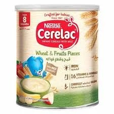 Cerelac Wheat & Fruits Pieces From 6 Months 400g