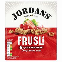 Jordans Frusli Juicy Red Berries Cereal Bars