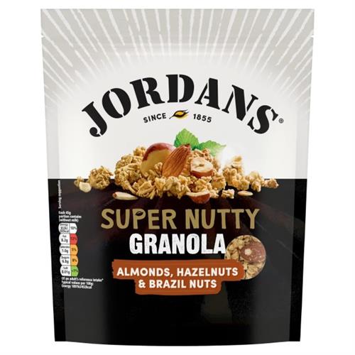 Jordans Super Nutty Granola Almonds, Hazelnuts & Brazil Nuts 500g