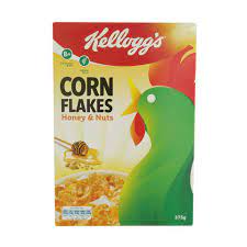 Kelloggs Corn Flakes Honey and Nuts 375g