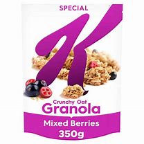 Kelloggs Crunchy Oat Granola Mixed Berries 350g