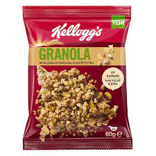 Kelloggs Granola White Chocolate With Pistachio 60g