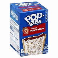 Kelloggs Poptarts Strawberry Box 384g USA