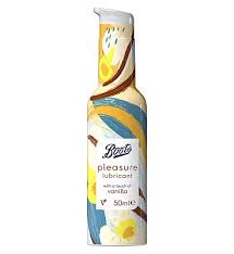 Boots Pleasure Lubricant With A Touch Of Vanilla 50ml UK